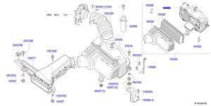 غطاء فلتر هواء