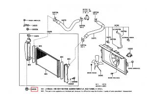مثبت الرديتر السفلي