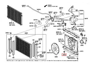 مثبت الرديتر السفلي