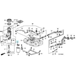قاعدة مضخة الوقود