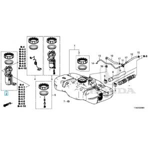 مضخة وقود كاملة