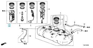 مضخة وقود كاملة