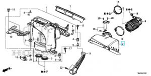 غطاء فلتر هواء