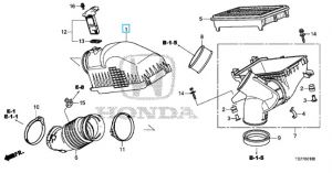 غطاء فلتر هواء