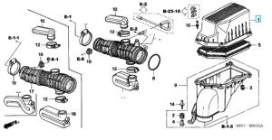 غطاء فلتر هواء