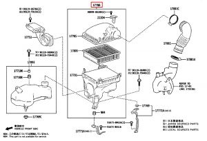 فلتر هواء مع الغطاء