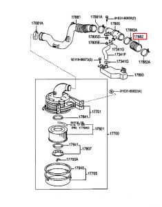 خرطوم منظف الهواء رقم 2