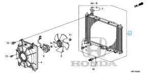 رديتر  تبريد ماء المحرك (T.RAD)