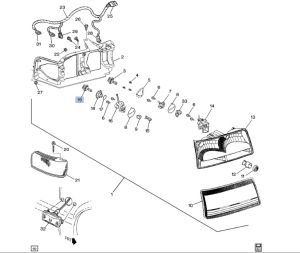 لمبة إضاءة أمامية