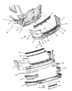 جلدة صدام خلفي علوية