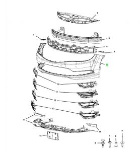 جلدة صدام أمامي