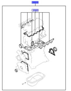 طقم وجيه الماكينة