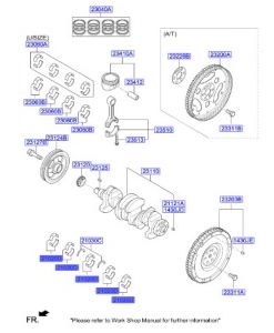 جوز سبايك عامود كرنك ثابته مقاس استاندرد