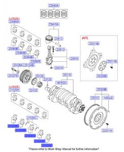 جوز سبايك عامود كرنك ثابته مقاس استاندرد