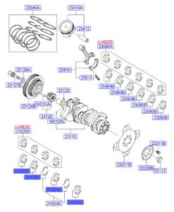 جوز سبايك عامود كرنك ثابته مقاس استاندرد
