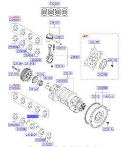 هلالات عامود كرنك