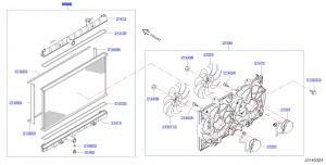 رديتر  تبريد ماء المحرك