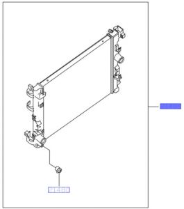 رديتر  تبريد ماء المحرك