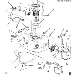 بلف علبة التبخير