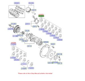 طقم سبائك عامود الكرنك المتحركة