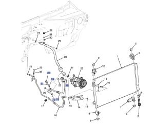 خرطوم غاز المكيف الحار