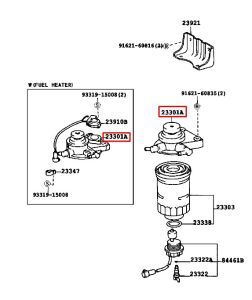 غطاء فلتر الوقود