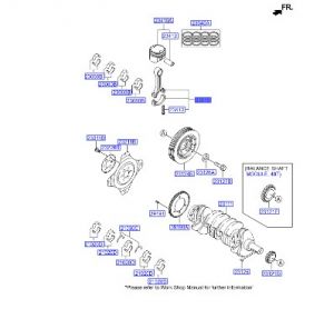 ذراع بستم الماكينة