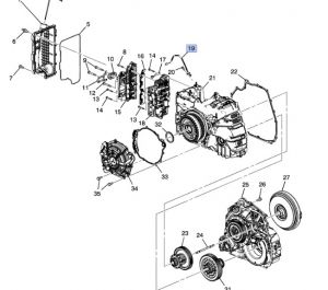 حساس سرعة دوران الترس جير أوتوماتيك