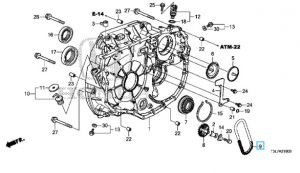 جنزير مضخة زيت الجيربوكس