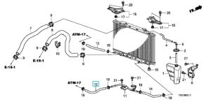 خرطوم زيت الجيربوكس 210MM (TOUKAI)