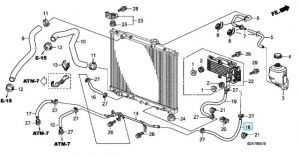 خرطوم زيت الجيربوكس 495MM