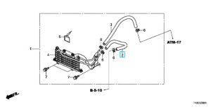 خرطوم زيت الجيربوكس