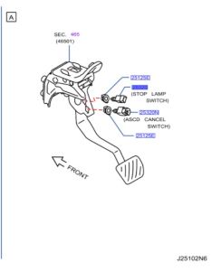 سوتش انوار الفرامل