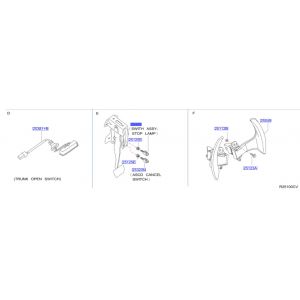 سوتش انوار الفرامل
