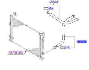 خرطوم مبرد الزيت