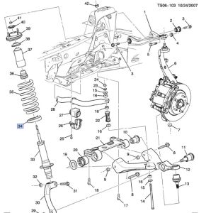 جلدة حماية السستة الأمامية يمين