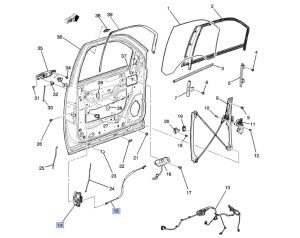 قفل تأمين الباب