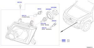 نور أمامي يمين