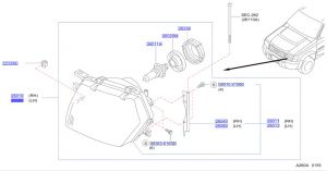 نور أمامي يسار