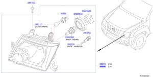 نور أمامي يسار