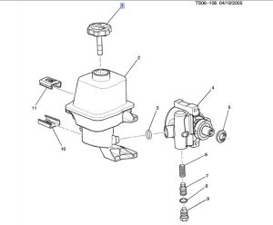 غطاء علبة زيت الهيدروليك