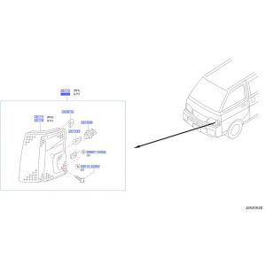 شمعة اشارة أمامية يسار