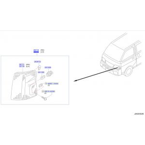 شمعة اشارة أمامية يسار