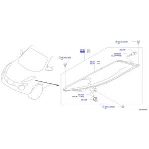شمعة اشارة أمامية يسار
