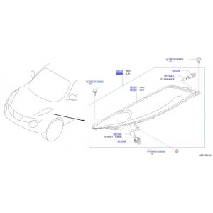 شمعة اشارة أمامية يسار