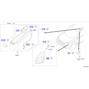 شمعة اشارة أمامية يسار