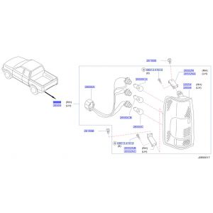 اسطب خلفي يمين