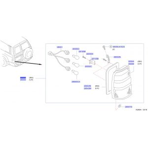 اسطب خلفي يمين