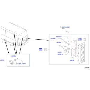 اسطب خلفي يمين