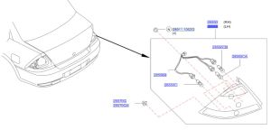 اسطب خلفي يسار
